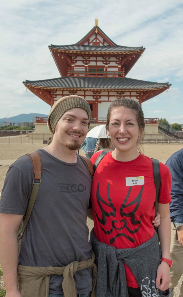 Josh and I at the site of Heijo Palace!